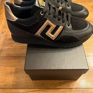Black Versace Sneakers Men Size 9